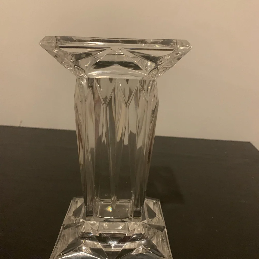 Partylite Crystal Quad Prism Candleholder - Picture 2 of 4
